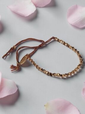 10 / $10 New Gold Beaded Adjustable Women’s Bracelet